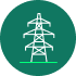 Ícone representando uma torre de energia