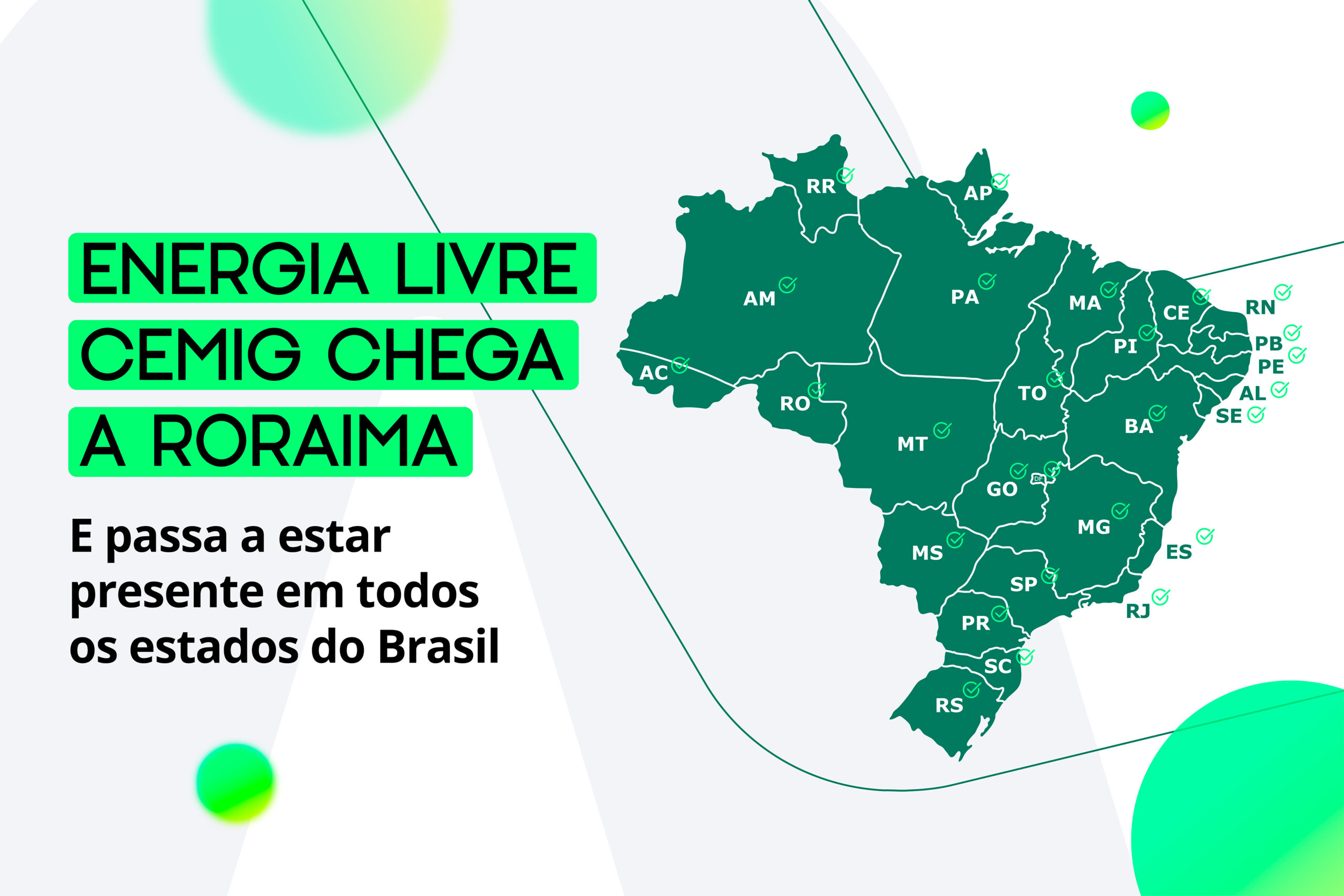 Energia Livre Cemig chega a Roraima, no extremo norte do país